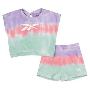 Reebok Toddler Tie Dye Top & Shorts Set / Multicolored